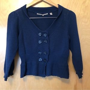 cropped ANTHRO sweater